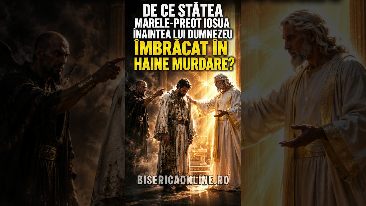 De ce stătea marele-preot Iosua înaintea lui Dumnezeu îmbrăcat în haine murdare? - Întrebări biblice