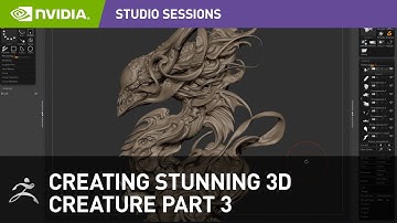Creating Stunning 3D Creature w/ Zhelong Xu Part 3: Adding Details to Head