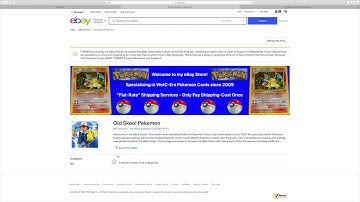 Selling Pokemon Cards on eBay - How to Create eBay Listing