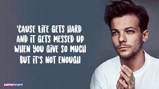 Louis Tomlinson - Don't Let It Break Your Heart ( Lyric Video )