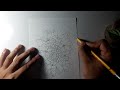 How to draw Iberis flower (candytuft)