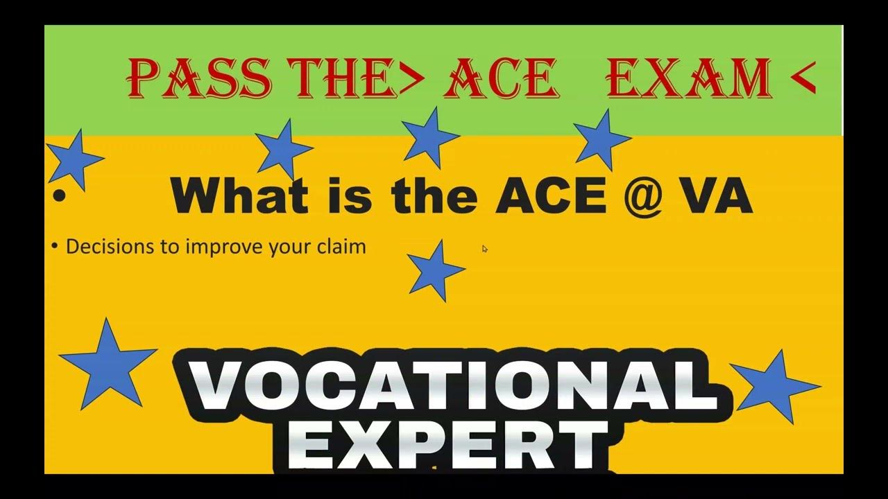 VA Claims ACE Review Exam YouTube
