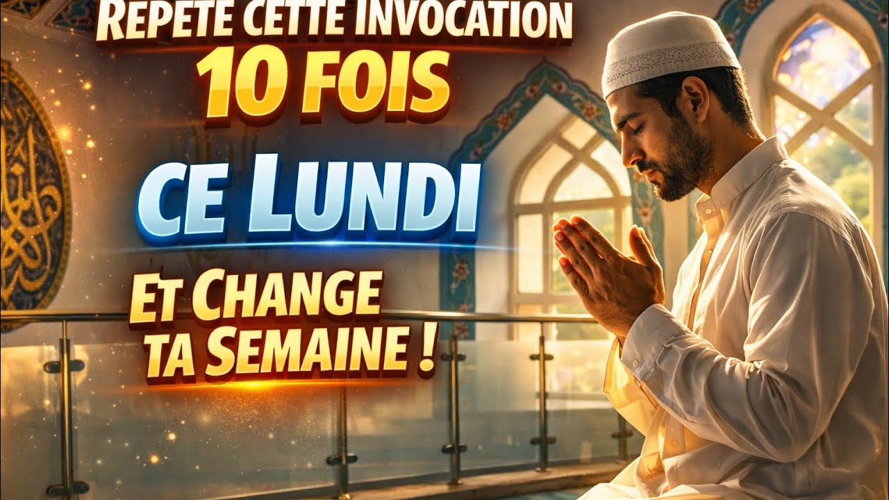 Commence ton lundi avec cette puissante invocation”