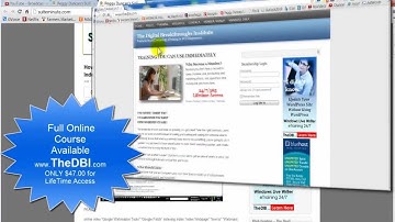 How to Create Blog Posts and Insert a Video Using Microsoft Windows Live Writer 2012