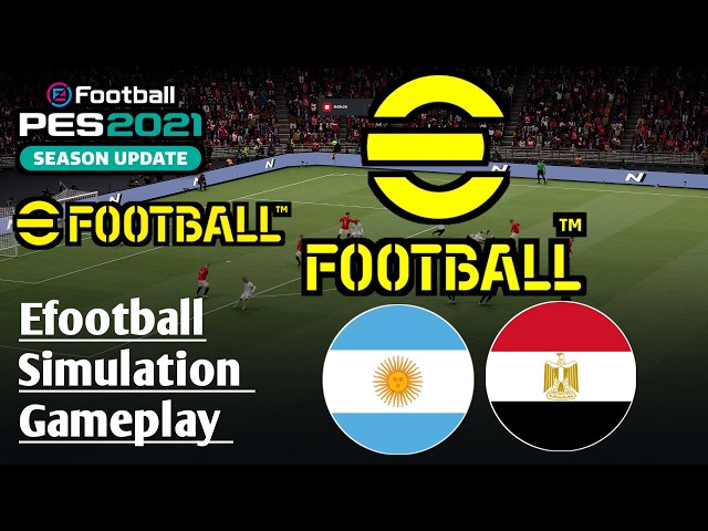 LIVE: Argentina vs Egypt | World Cup 2026 Simulation | Video Game Simulation