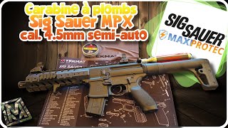 Carabine Mpx Sig Sauer 45Mm Co2 Semi-Auto Le Fun Tir Par Excellence 