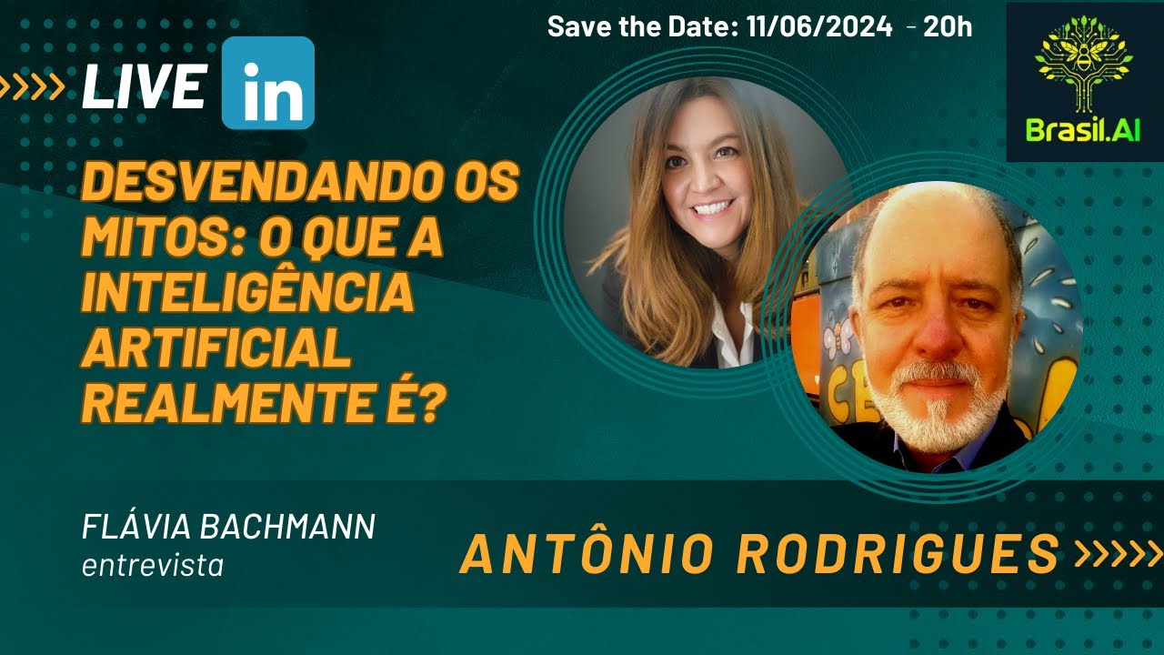LIVE: Desvendando os Mitos: O que a Inteligência Artificial Realmente É ...