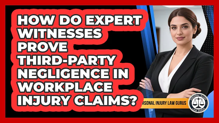 How Do Expert Witnesses Prove Third-party Negligence In Workplace Injury Claims?