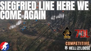 Hell Let Loose - MIB vs 7DL Hurtgen Siegfried Line HCA Competitive PC
