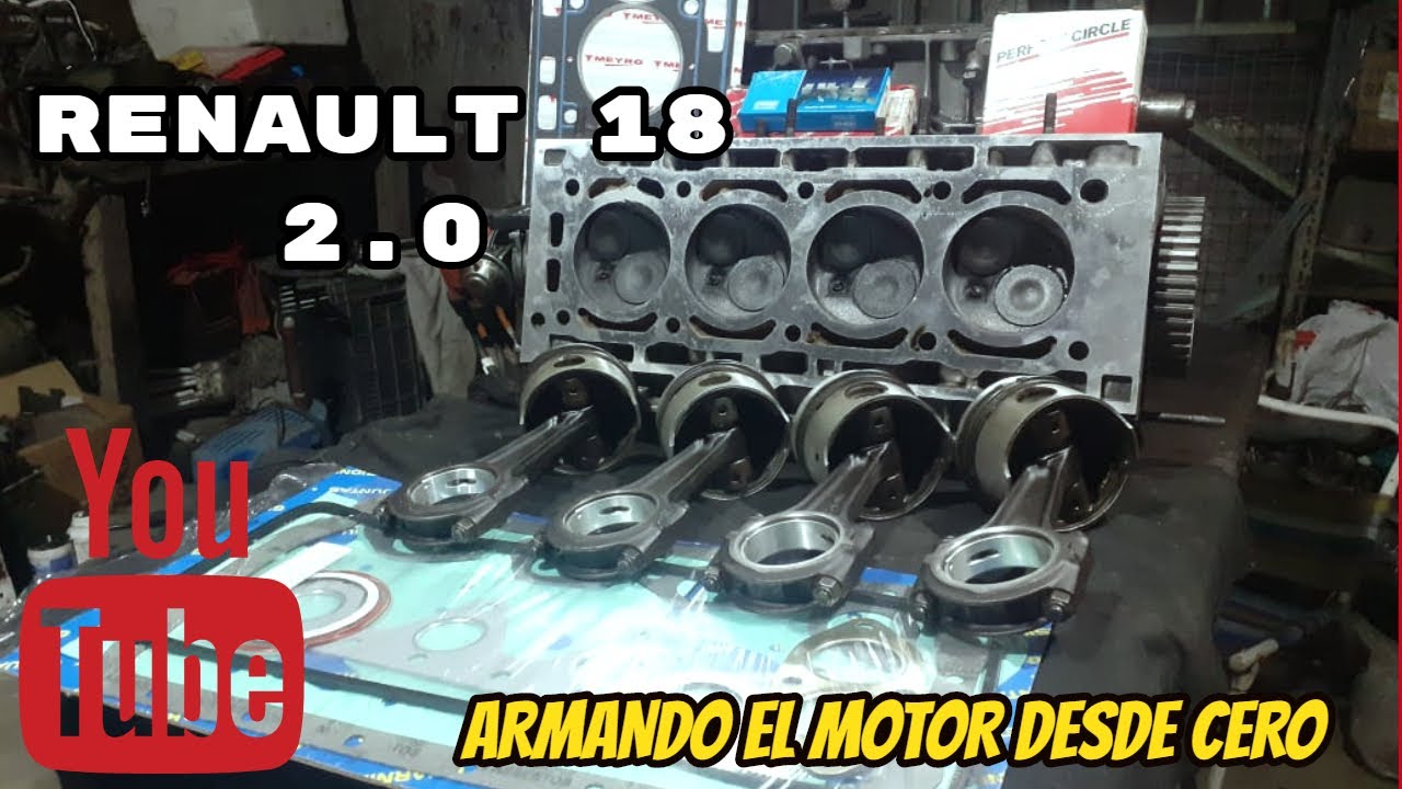 !!ARMANDO EL MOTOR 2.0¡¡ RENAULT 18 GTXII ...