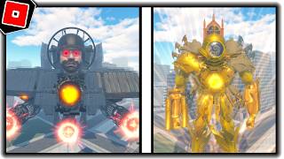How to get UPGRADED TITAN CLOCKMAN and ASTRO CARRIER in OMEGA TITANS ROLEPLAY - Roblox
