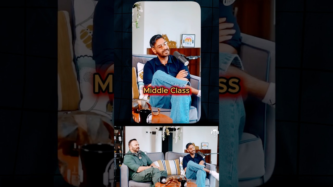 SINGHAM on TRS - Ajay Devgn & Rohit Shetty Podcast with @ranveerallahbadia  #podcast  #shortvideo