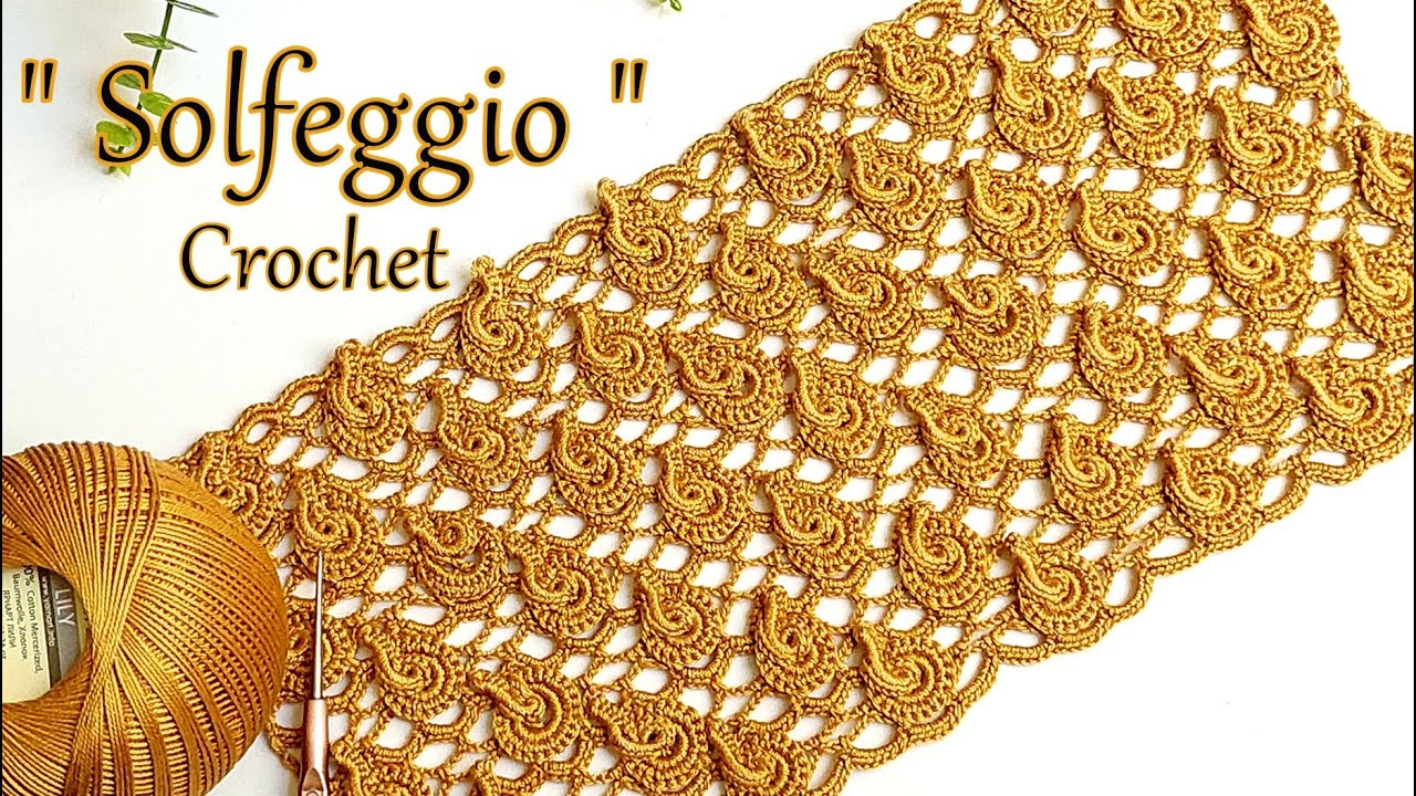 Шикарный узор крючком   