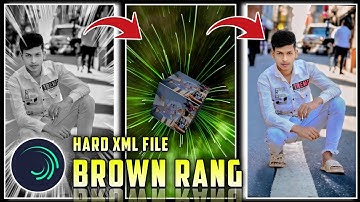 BROWN RANG HARD XML FILE || YO YO HONEY SINGH SONG XML FILE || BY IFTIKAR CREATION 🤟🤓