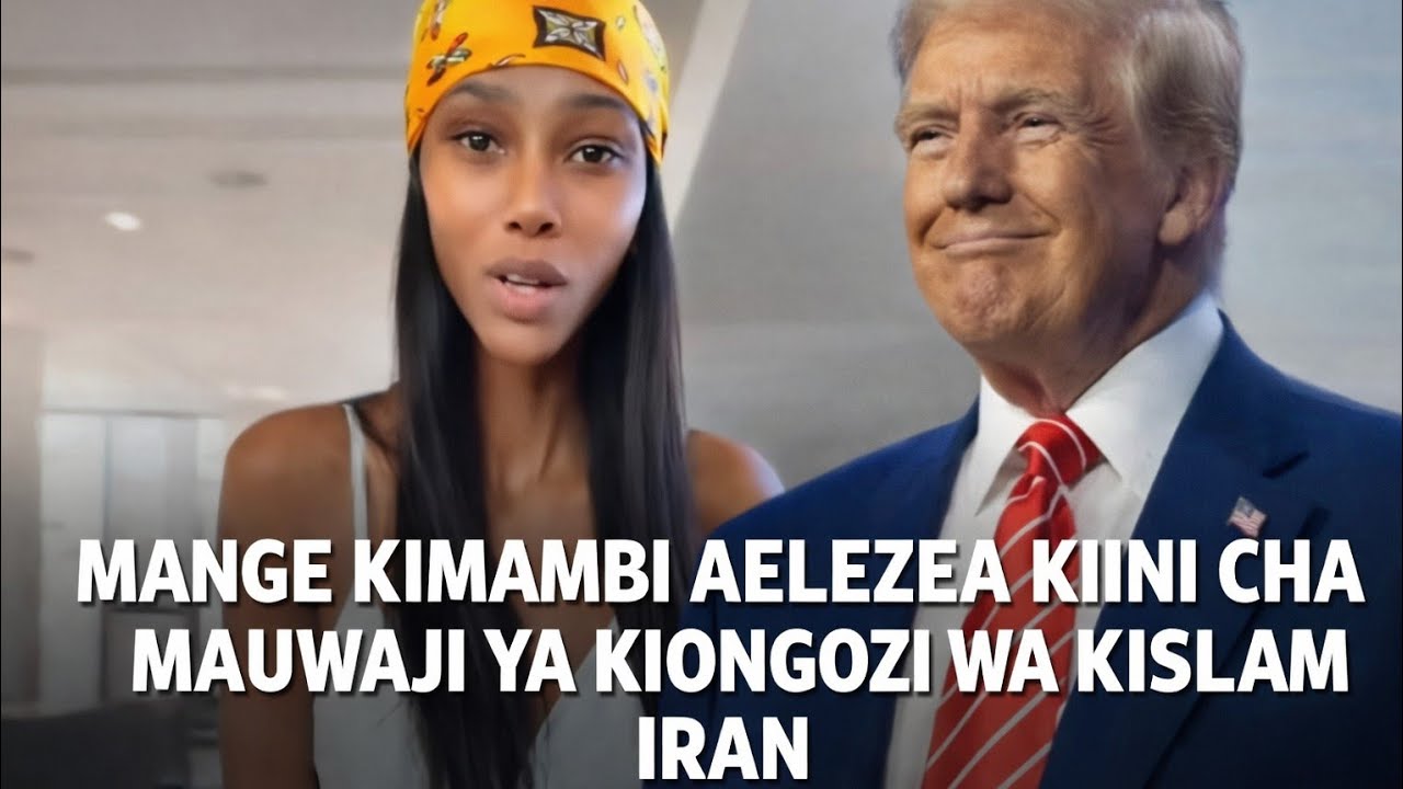 MANGE KIMAMBI AELEZEA CHANZO CHA MAPIGANO YA AMERICA NA IRAN # TIZAMA  # VANTVMEDIA