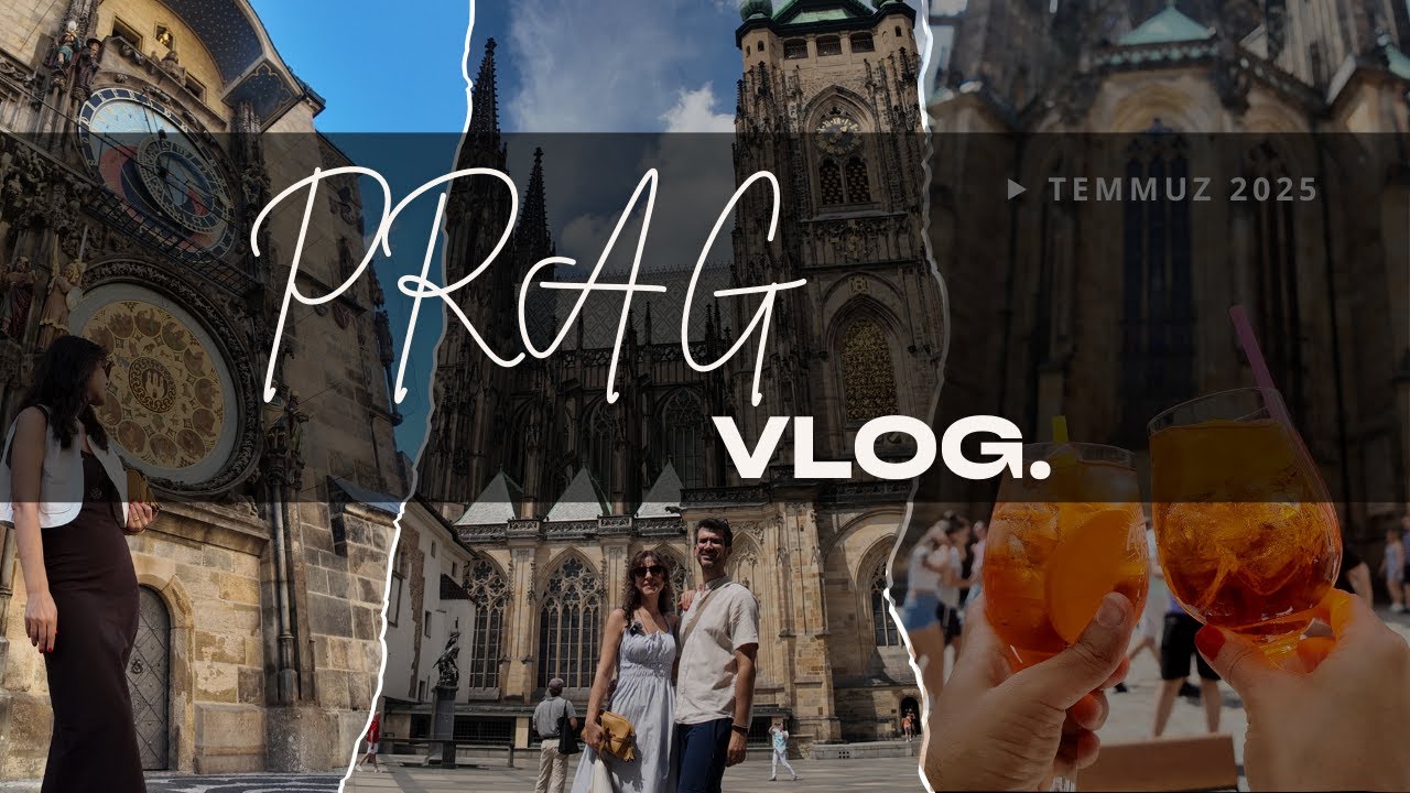 Prag’ı Keşfediyoruz! Avrupa’nın Masalsı Şehrinde 3 Gün! Masal Gibi Şehirde Gezi Vlogu!