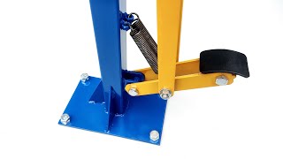 Build A Fantastic Tool For Workshop, made with the expertise passed down from a 70-year-old welder.