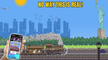 I Found the Statue of Liberty in Tiny Rails! 😱🚂 | Must Watch! #TinyRails #MobileGame #FreeToPlay