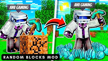How to Install "Random Blocks Drops Mod" in Minecraft java Easy Step-by-Step Instructions.
