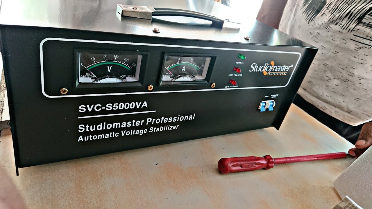 STUDIOMASTER SVC S 5000 Power Supply Products UNBOXING YouTube