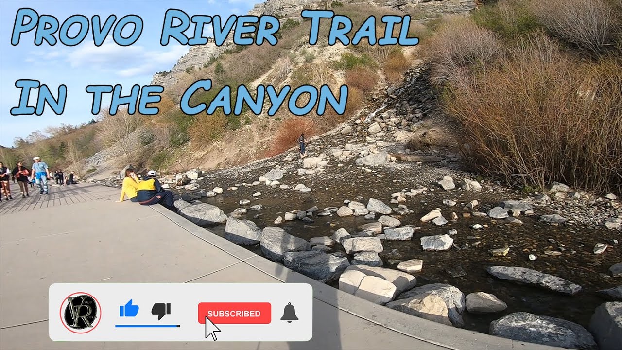Provo River Trail Hiking Vlog In Provo Canyon