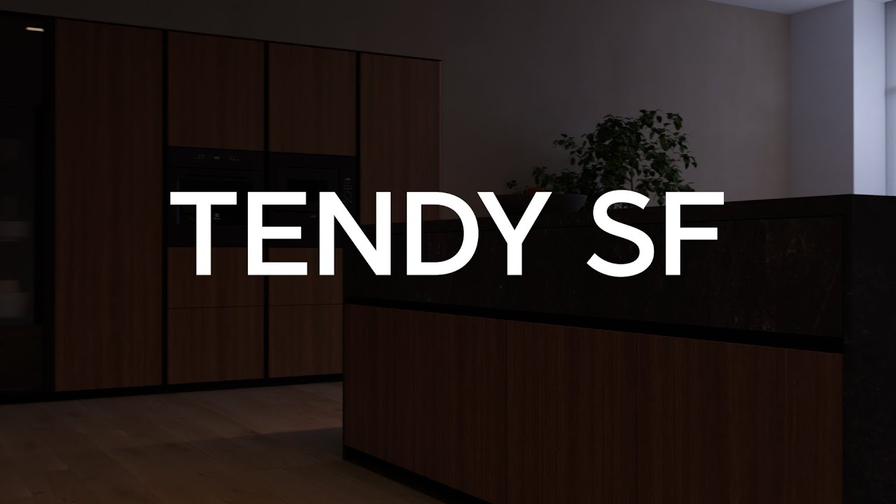 TENDY SF: light for kitchen base units with universal fixing