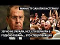 Зерно не украли, нет, его просто вернули в родную гавань. ЭТО СПЕЦОПЕРАЦИЯ ТАКАЯ. ОНА ИДЕТ ПО ПЛАНУ