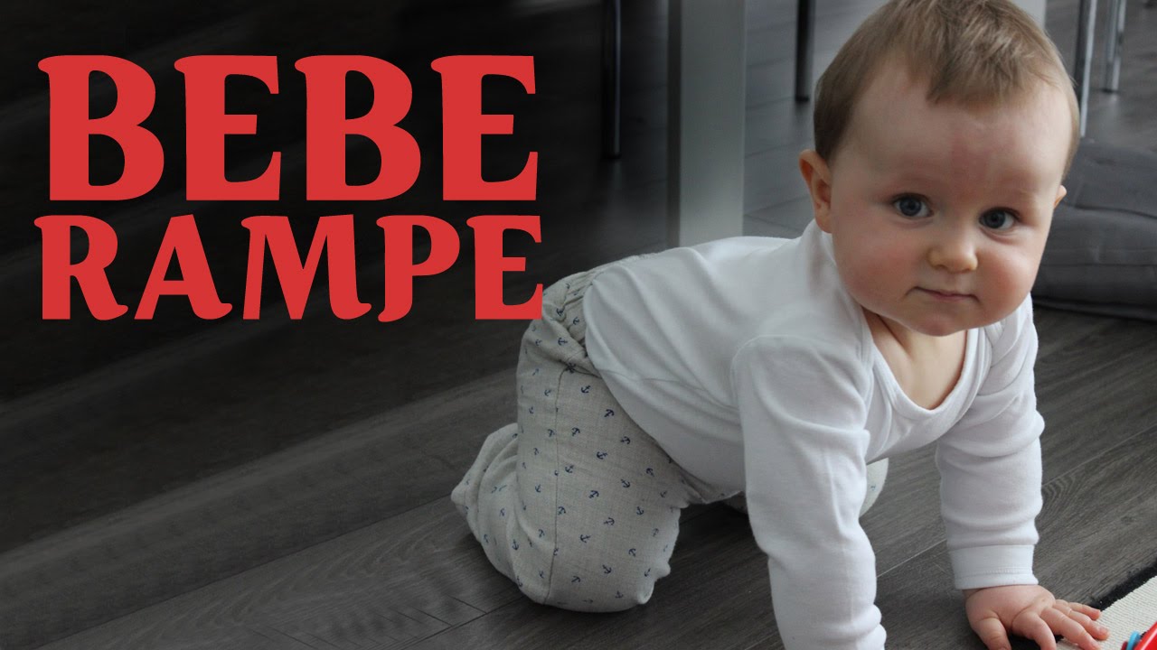Bebe Apprend A Ramper Baby Learning To Crawl Youtube