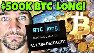 I'M LONG ON BITCOIN! THE PUMP IS REAL!!!!!