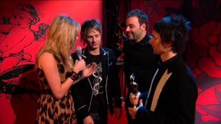 Fearne Cotton interviews Muse backstage | BRIT Awards 2007