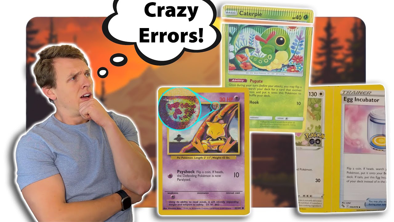 Top Error Pokemon Cards eBay Auctions Ep. 14 - YouTube