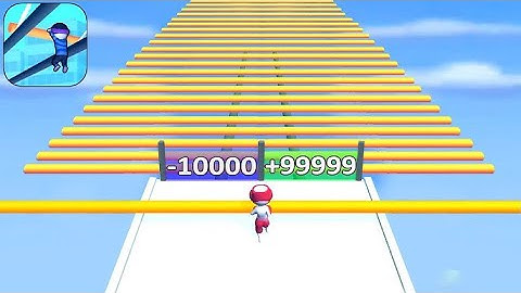 New Satisfying Mobile Game Roof Rails Play 9999 Levels Tiktok Gameplay Walkthrough Android,iOS