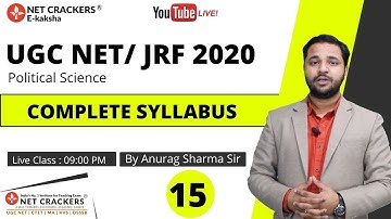 POLITICAL SCIENCE LIVE SESSION WITH ANURAG SHARMA