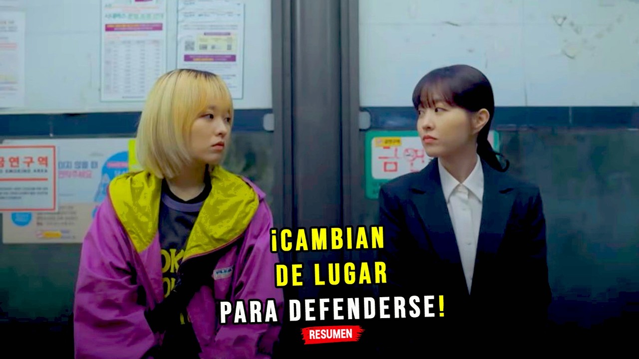 🔥CAMBIA DE LUGAR CON SU HERMANA GEMELA PORQUE LA ACOSABAN EN EL TRABAJO | RESUMEN DE DORAMA