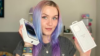 ASMR iPhone 14 Pro Max Unboxing - Tapping, Soft Spoken, Scratching