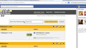 How to publish rss feed to Facebook