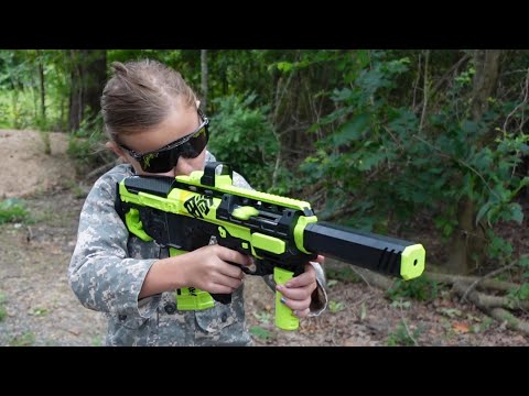 Like Nerf Only Way Better! YaGee DGR-LEI Gel Ball Blaster