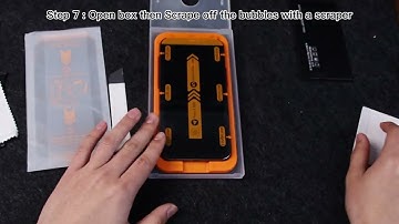 Cragee.com™ Easy Install Tempered Glass Screen Protector for iPhone || Fully Automatic Applicator