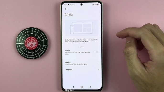 Tính năng chiếu màn hình điện thoại lên tivi trên Xiaomi Redmi ...