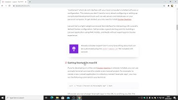 Instalasi Framework Laravel