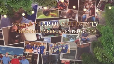 2020: A Year of Solidarity