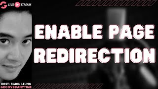 [GLIVE] NEW GroovePages Feature: Enable Page Redirection (LIVE Demo Tutorial)