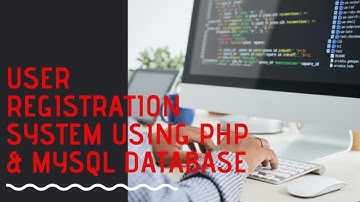 User Registration System Using PHP And MySQL Database | PHP MySQL Tutorial |