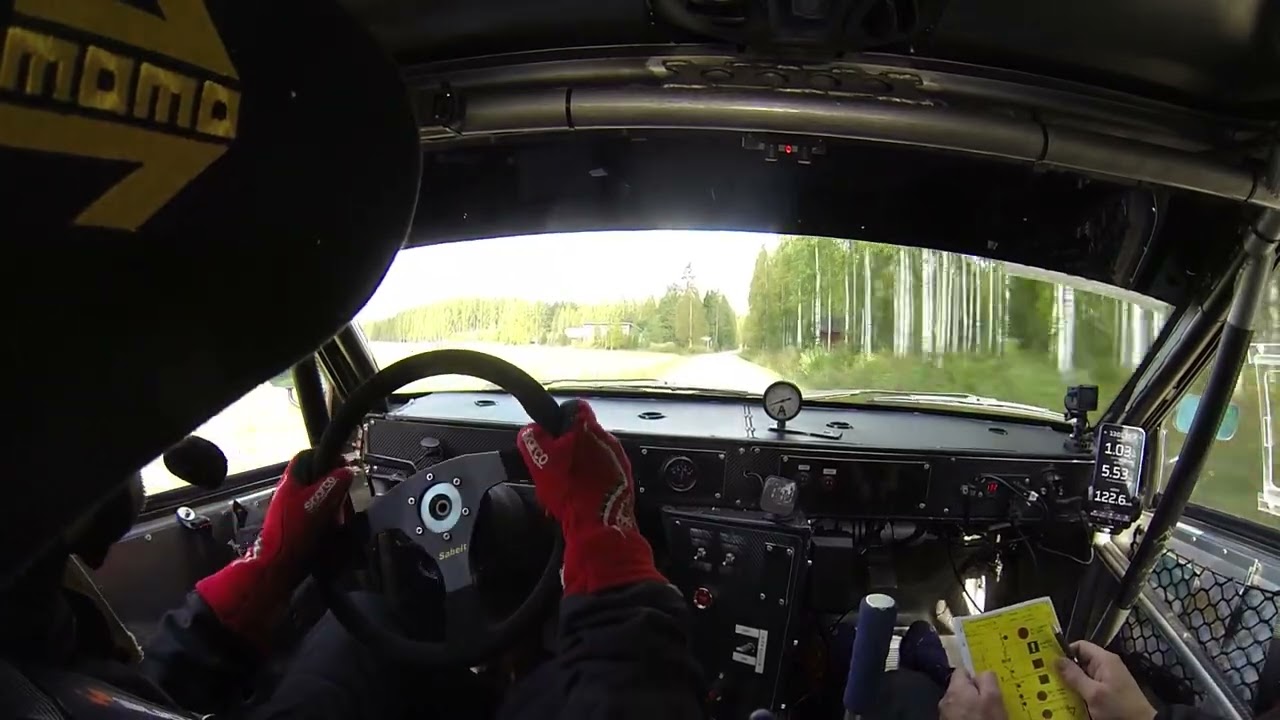 Lapwall Nivala Ralli 6.9.2025 EK1 Volvo 740