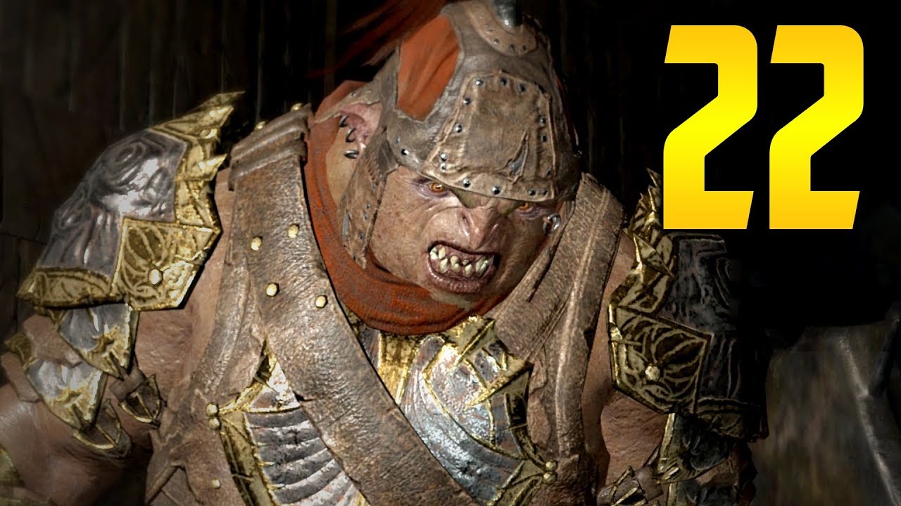 Middle Earth Shadow Of War Gameplay Walkthrough Part 22 "PIT FIGHT