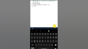 #47 Python program for print CIRCUMFERENCE OF CIRCLE using math module#python#pythonforbeginners