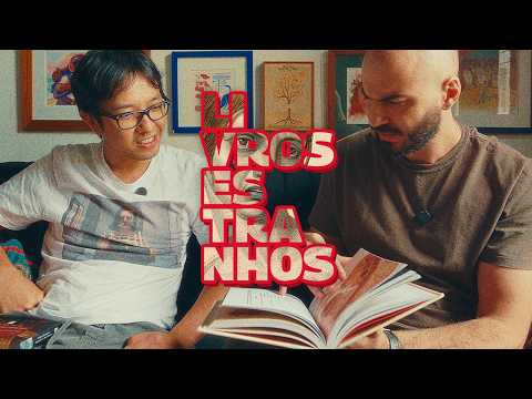 🎨 LIVROS ESTRANHOS de ARTE ft. @satoihiroshi