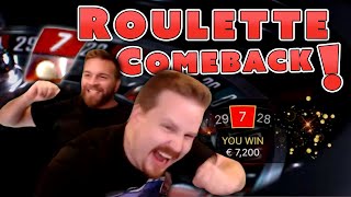 CRAZY Roulette Comeback from €400 to €