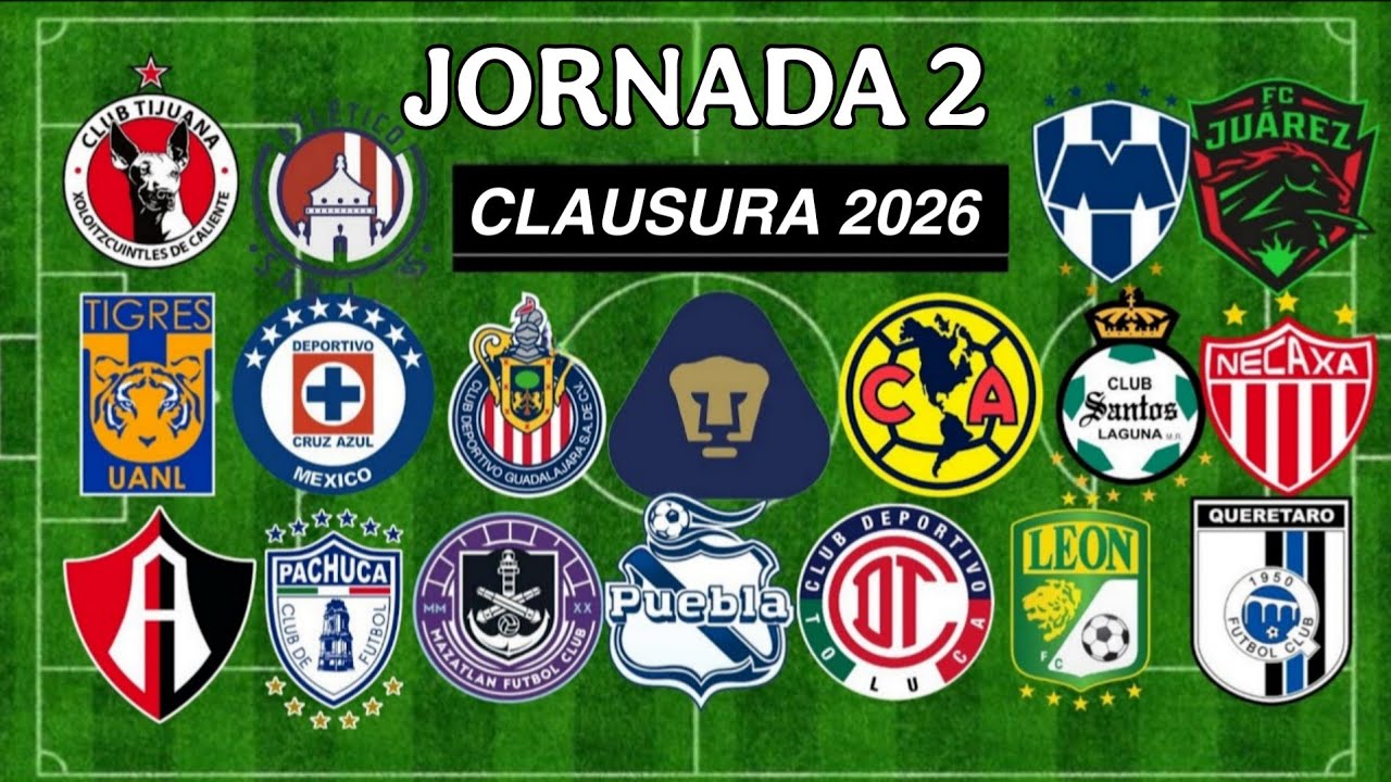️JORNADA 2 LIGA MX 2026 🇲🇽🇲🇽🇲🇽 - YouTube