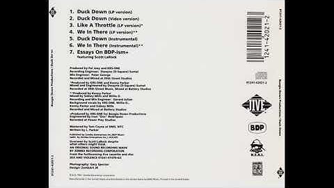 Boogie Down Productions - We In There (Instrumental Version)